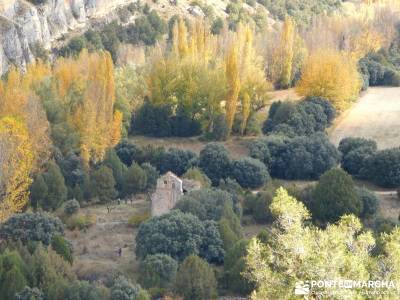 Hoces Río Riaza - Villa Ayllón; monasterios en navarra sendero gr 10